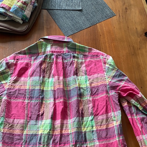 Vintage Polo Ralph Lauren Plaid Shirt - Picture 6 of 9